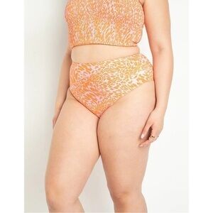 ELOQUII High Waisted Bikini Bottoms Size 20 NWT | Plus Size Swim
